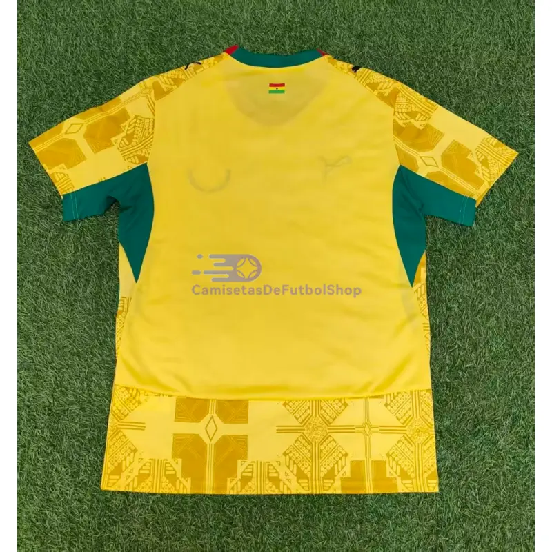 Camiseta Ghana Mundial 2026 2ª Equipación Amarillo