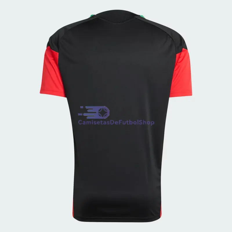 Camiseta Jamaica x Bob Marley 2026 Pre-Match Negro/Amarillo/Rojo