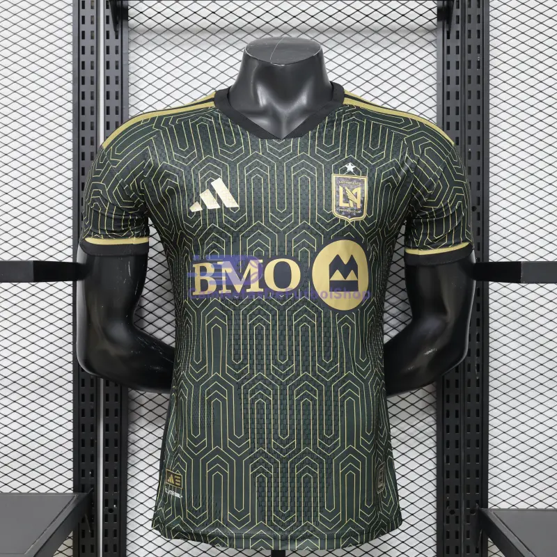 Camiseta Los Angeles FC 2026/2027 1ª Equipación Negro/Dorado (EDICIÓN JUGADOR)