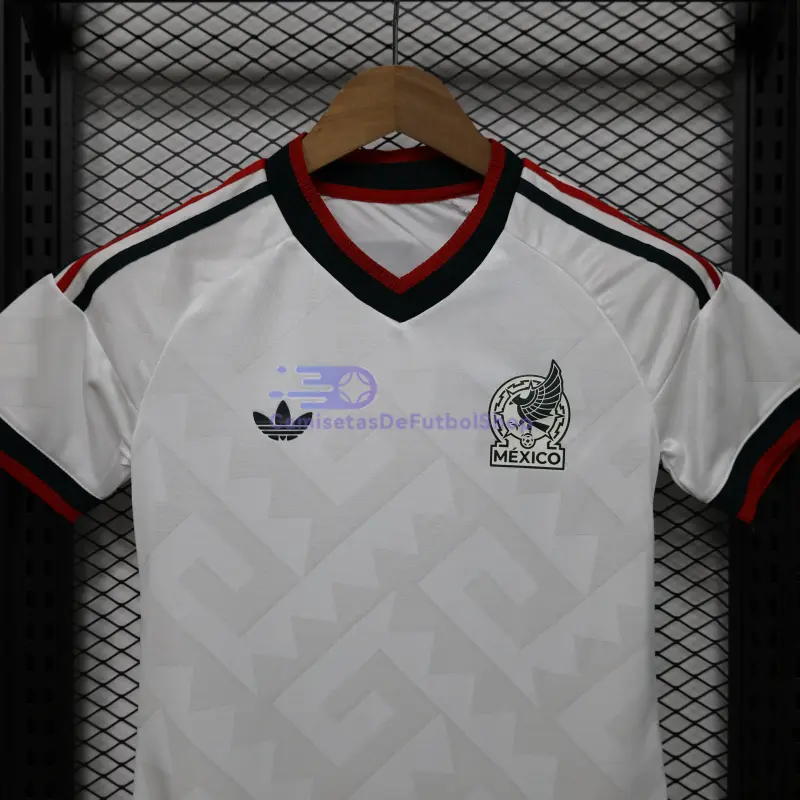 Camiseta México Mundial 2026 2ª Equipación Blanco Mujer (EDICIÓN JUGADOR)
