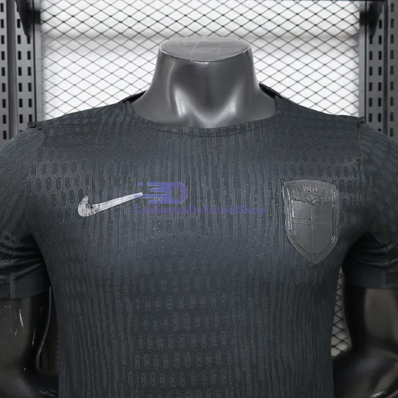 Camiseta Noruega Mundial 2026 2ª Equipación Negro (EDICIÓN JUGADOR)