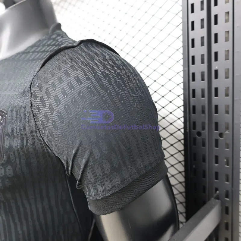 Camiseta Noruega Mundial 2026 2ª Equipación Negro (EDICIÓN JUGADOR)