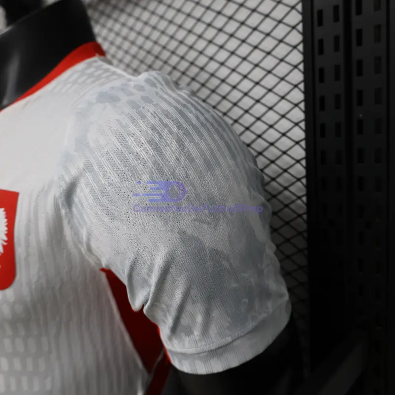 Camiseta Polonia Mundial 2026 1ª Equipación Blanco (EDICIÓN JUGADOR)