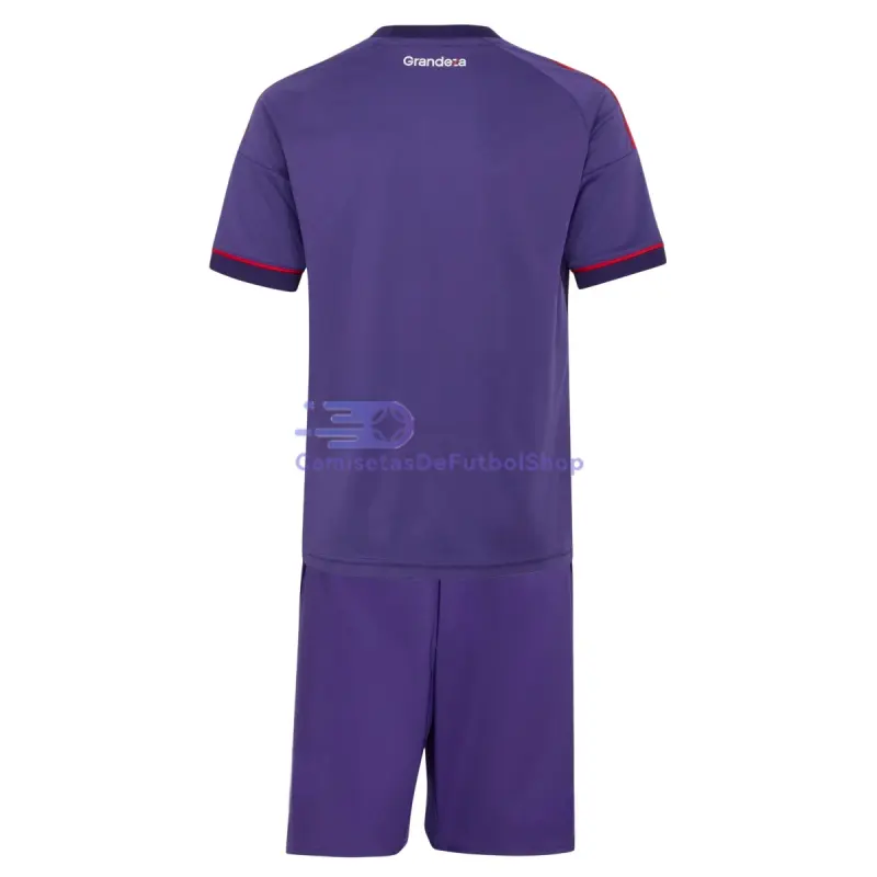 Camiseta River Plate 2026/2027 4ª Equipación Morado/Rojo/Blanco Niño Kit
