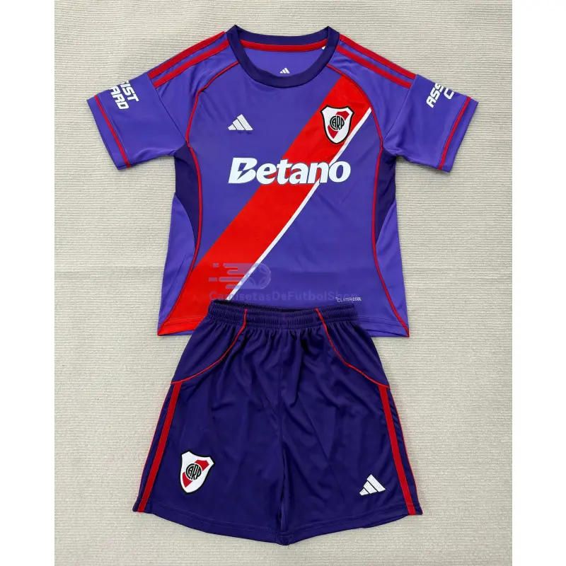 Camiseta River Plate 2026/2027 4ª Equipación Morado/Rojo/Blanco
