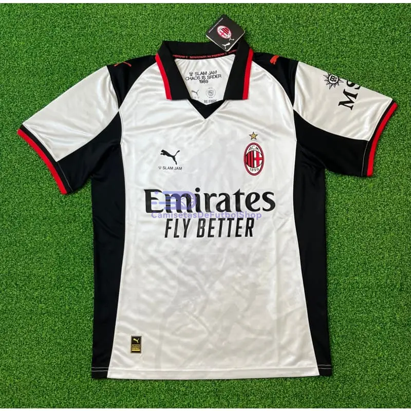 Camiseta AC Milan x Slam Jam 2026/2027 Edición Especial Plata