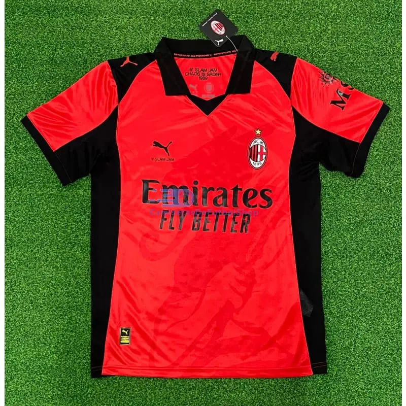 Camiseta AC Milan x Slam Jam 2026/2027 Edición Especial Rojo