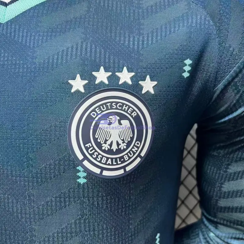 Camiseta Alemania Mundial 2026 2ª Equipación ML Azul (EDICIÓN JUGADOR)