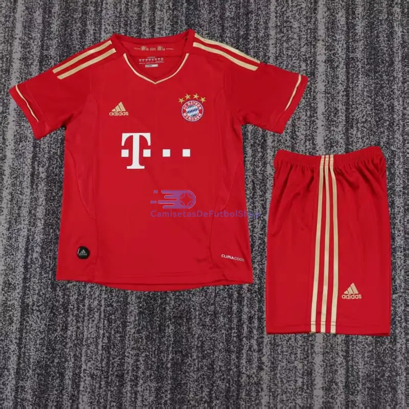 Camiseta Bayern Múnich 2012/2013 1ª Equipación Retro Niño Kit