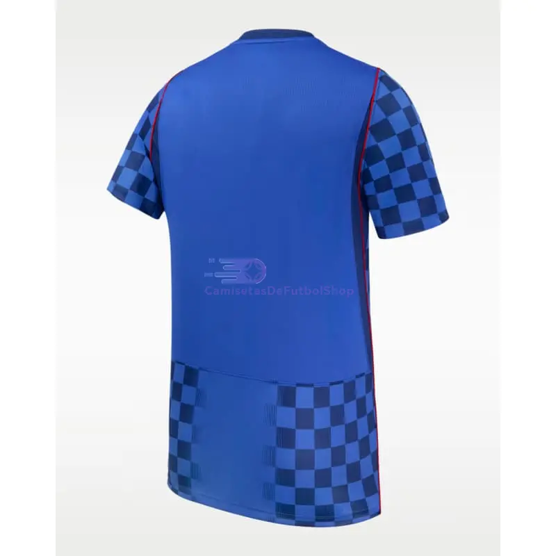 Camiseta Croacia Mundial 2026 2ª Equipación Azul