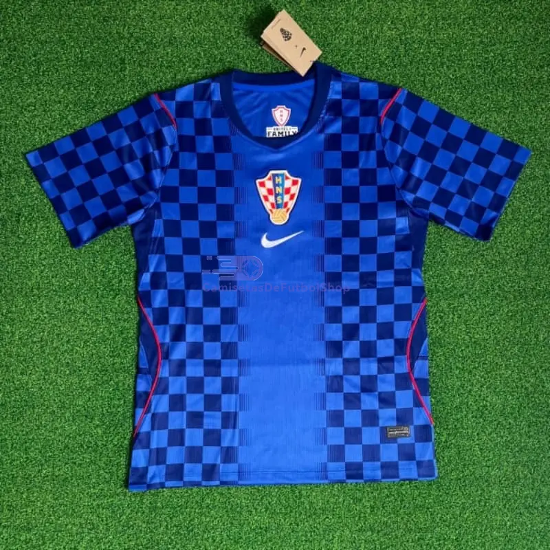 Camiseta Croacia Mundial 2026 2ª Equipación Azul