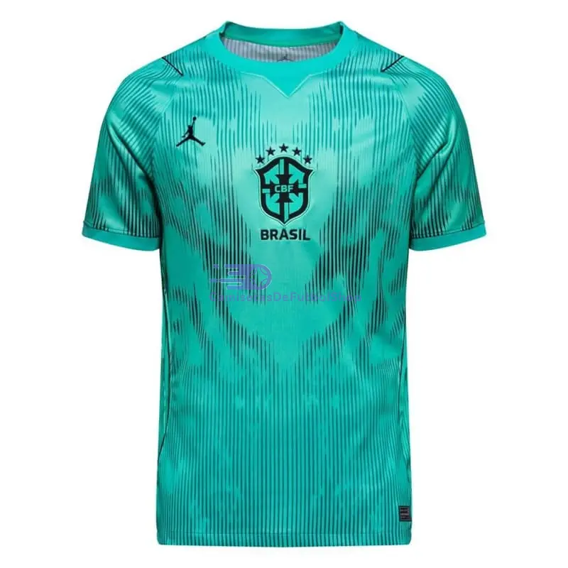 Camiseta de Portero Brasil Mundial 2026 Verde Menta