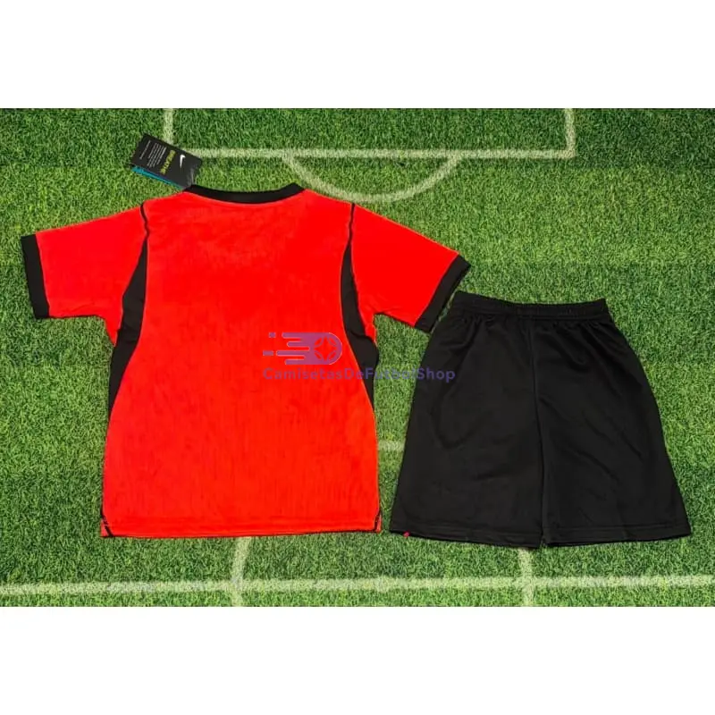 Camiseta Holanda Mundial 2026 1ª Equipación Naranja Niño Kit