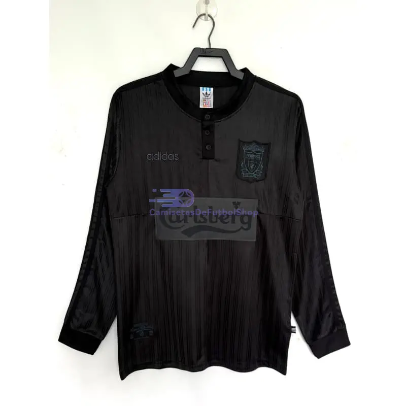 Camiseta Liverpool Edición Especial Retro 1995/1996 ML Negro