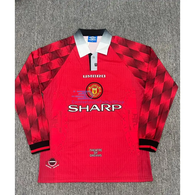 Camiseta Manchester United 1996/1998 1ª Equipación Retro ML Rojo