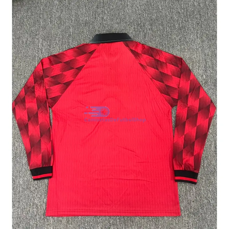 Camiseta Manchester United 1996/1998 1ª Equipación Retro ML Rojo