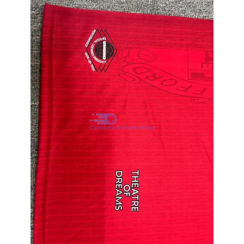 Camiseta Manchester United 1996/1998 1ª Equipación Retro ML Rojo