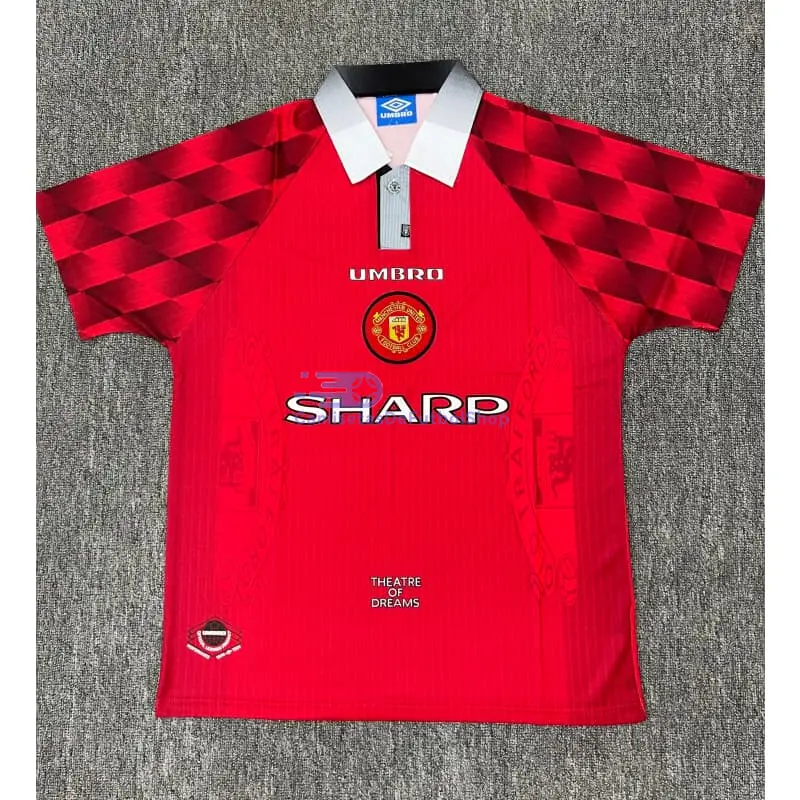 Camiseta Manchester United 1996/1998 1ª Equipación Retro Rojo