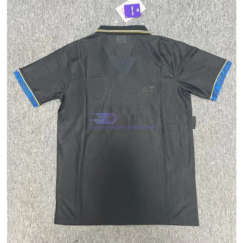Camiseta Manchester United 1993/1994 2ª Equipación Retro Negro
