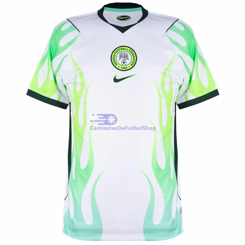 Camiseta Nigeria Mundial 2026 2ª Equipación Blanco