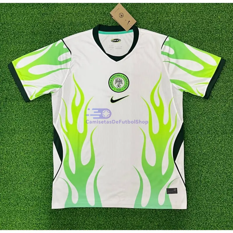 Camiseta Nigeria Mundial 2026 2ª Equipación Blanco