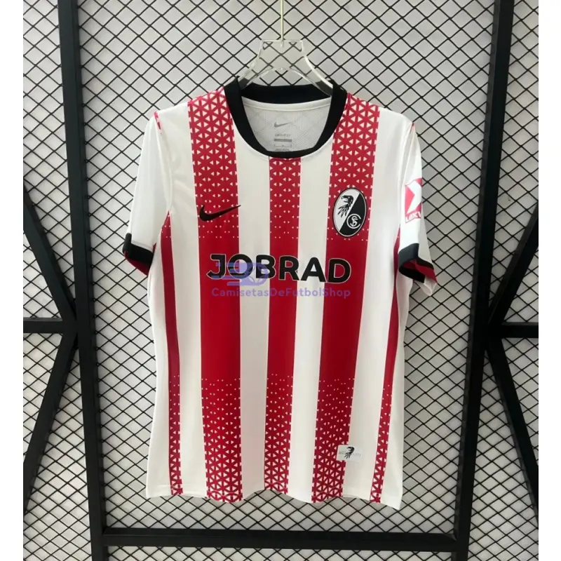 Camiseta SC Freibury 2025/2026 1ª Equipación Rojo/Blanco