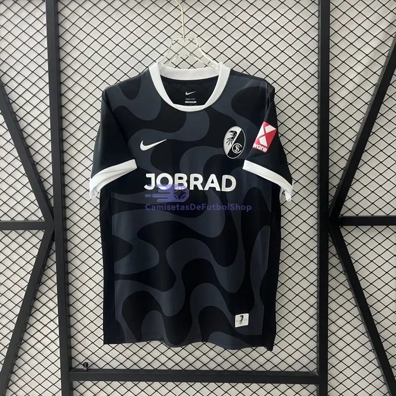 Camiseta SC Freibury 2025/2026 2ª Equipación Negro
