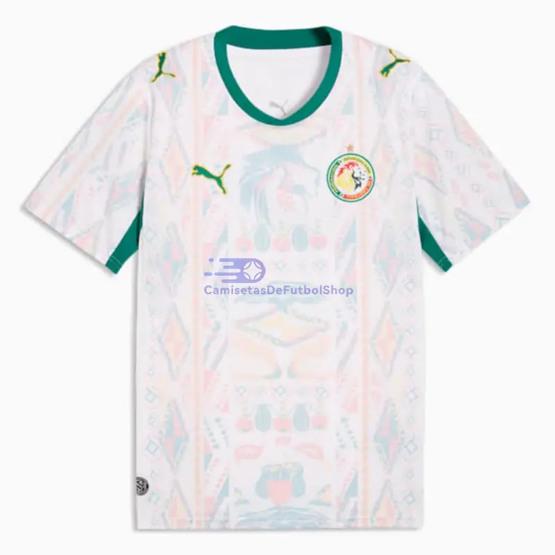 Camiseta Senegal Mundial 2026 1ª Equipación Blanco