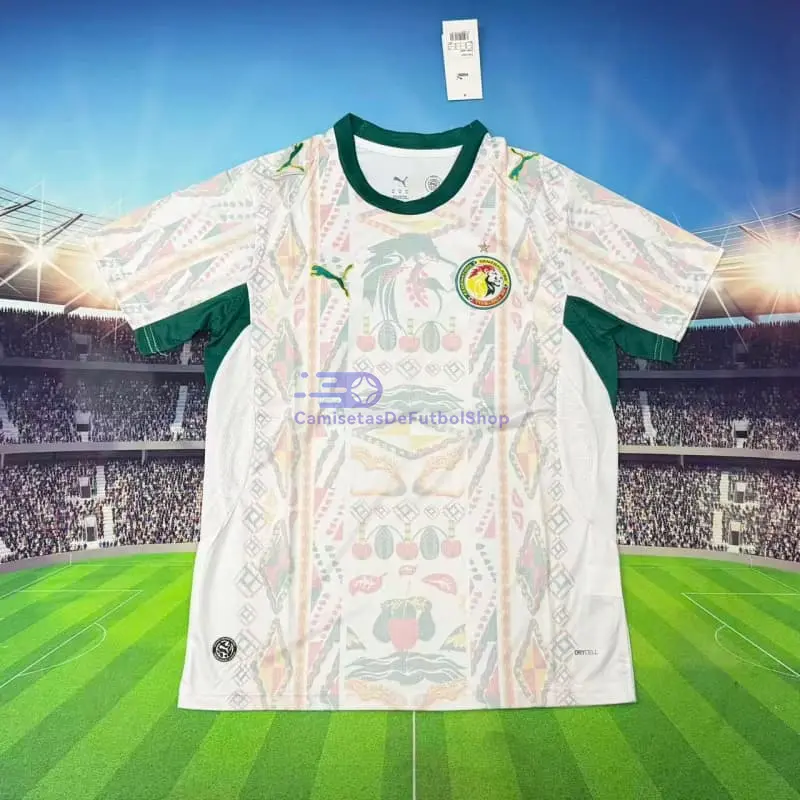 Camiseta Senegal Mundial 2026 1ª Equipación Blanco