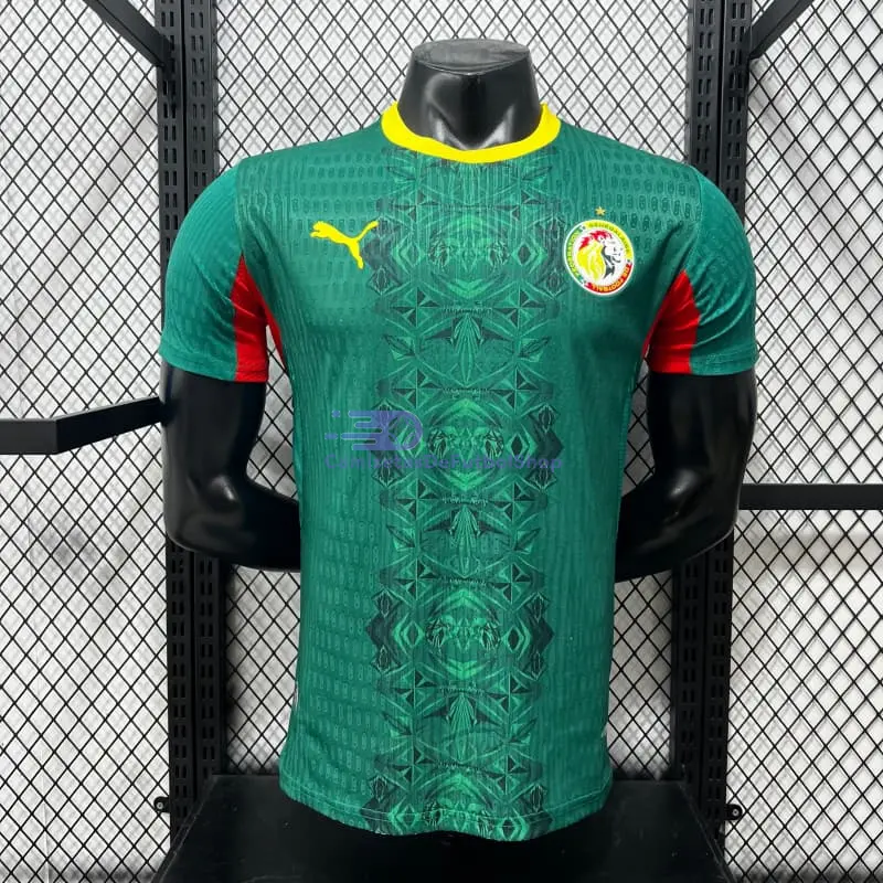 Camiseta Senegal Mundial 2026 2ª Equipación Verde (EDICIÓN JUGADOR)