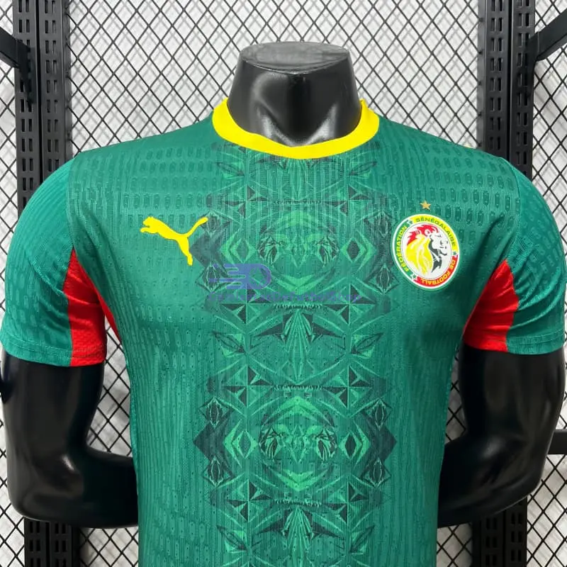 Camiseta Senegal Mundial 2026 2ª Equipación Verde (EDICIÓN JUGADOR)