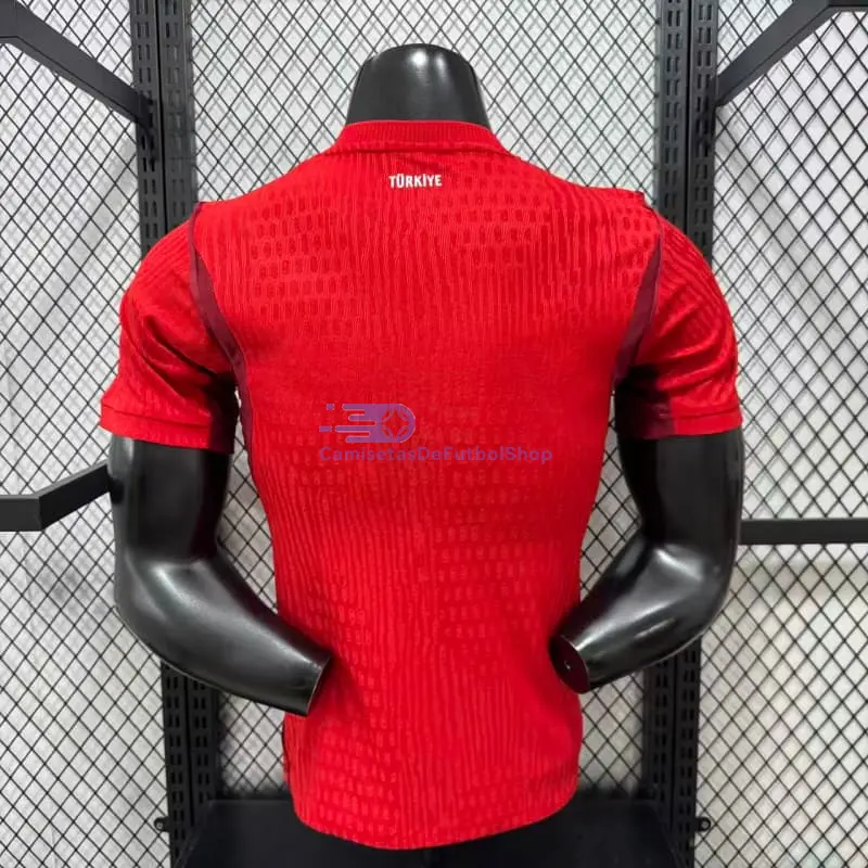 Camiseta Turquía Mundial 2026 1ª Equipación Rojo (EDICIÓN JUGADOR)