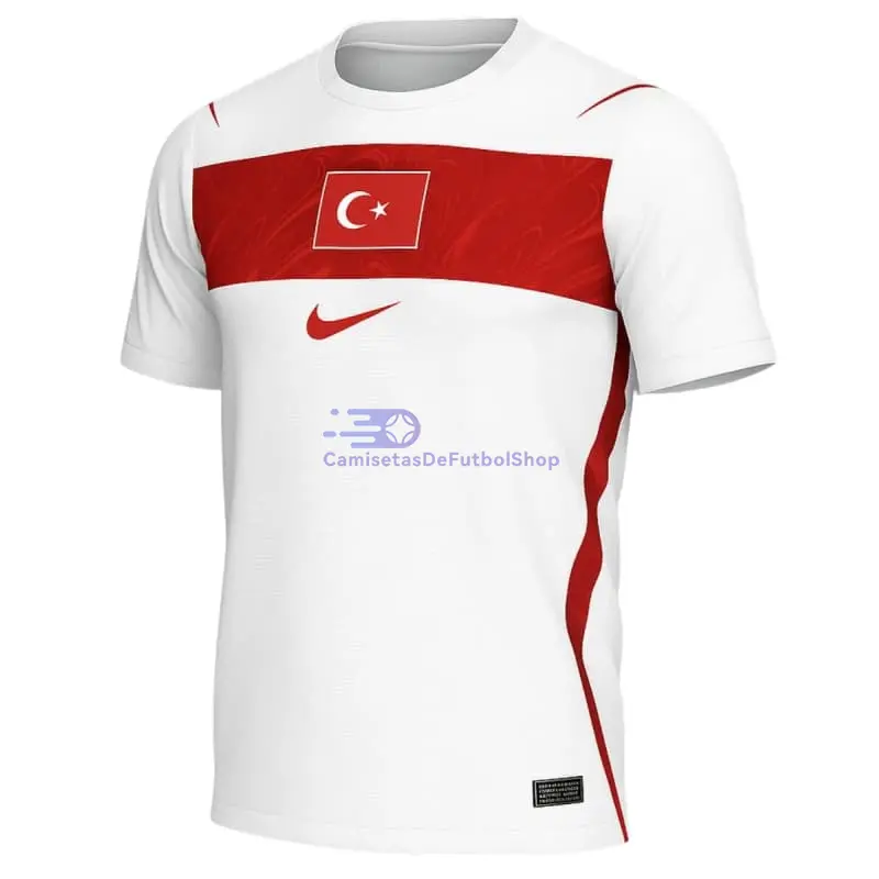 Camiseta Turquía Mundial 2026 2ª Equipación Blanco