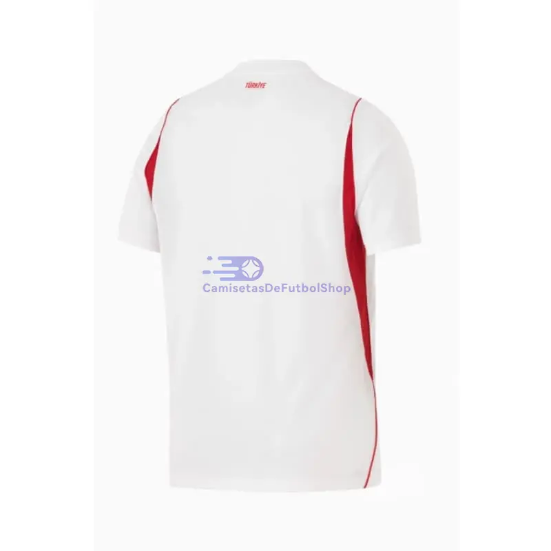 Camiseta Turquía Mundial 2026 2ª Equipación Blanco