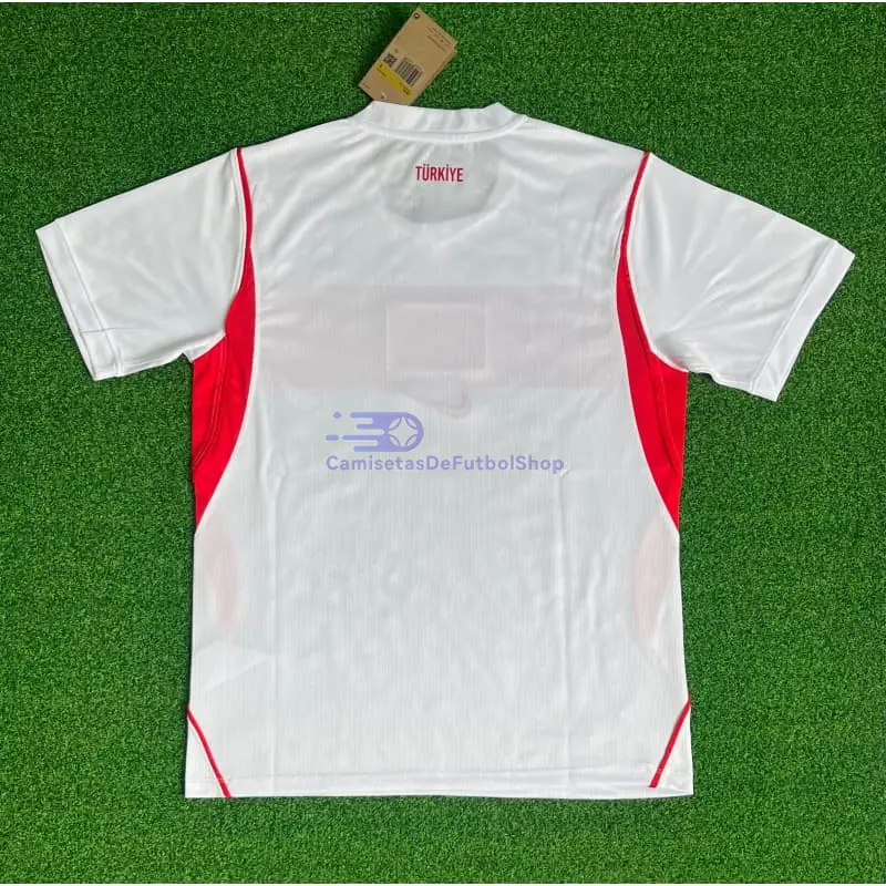 Camiseta Turquía Mundial 2026 2ª Equipación Blanco