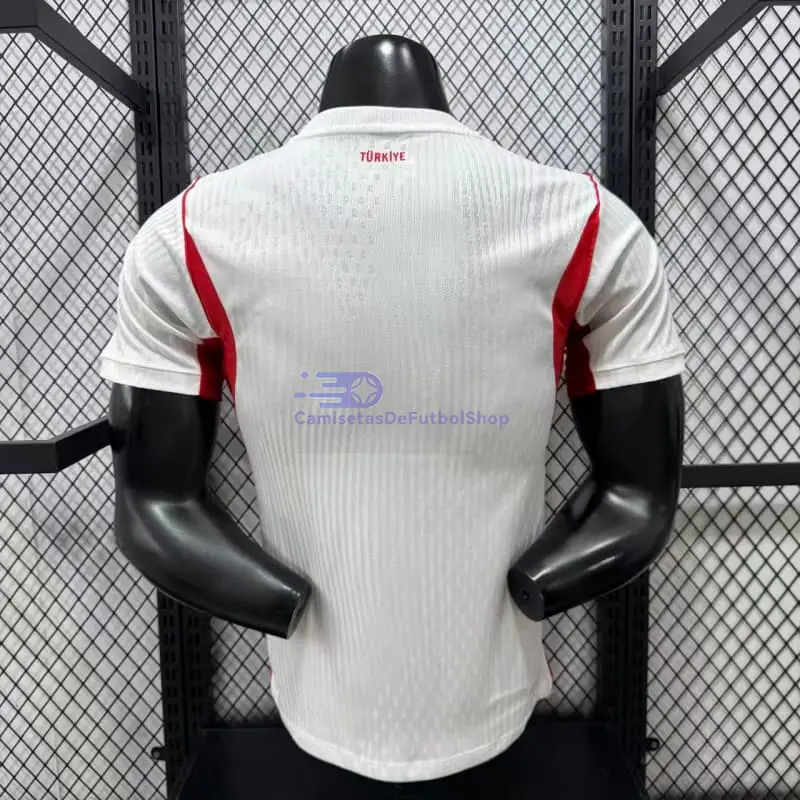 Camiseta Turquía Mundial 2026 2ª Equipación Blanco (EDICIÓN JUGADOR)