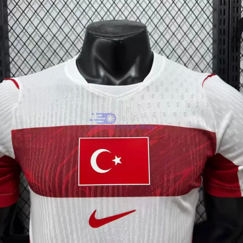 Camiseta Turquía Mundial 2026 2ª Equipación Blanco (EDICIÓN JUGADOR)