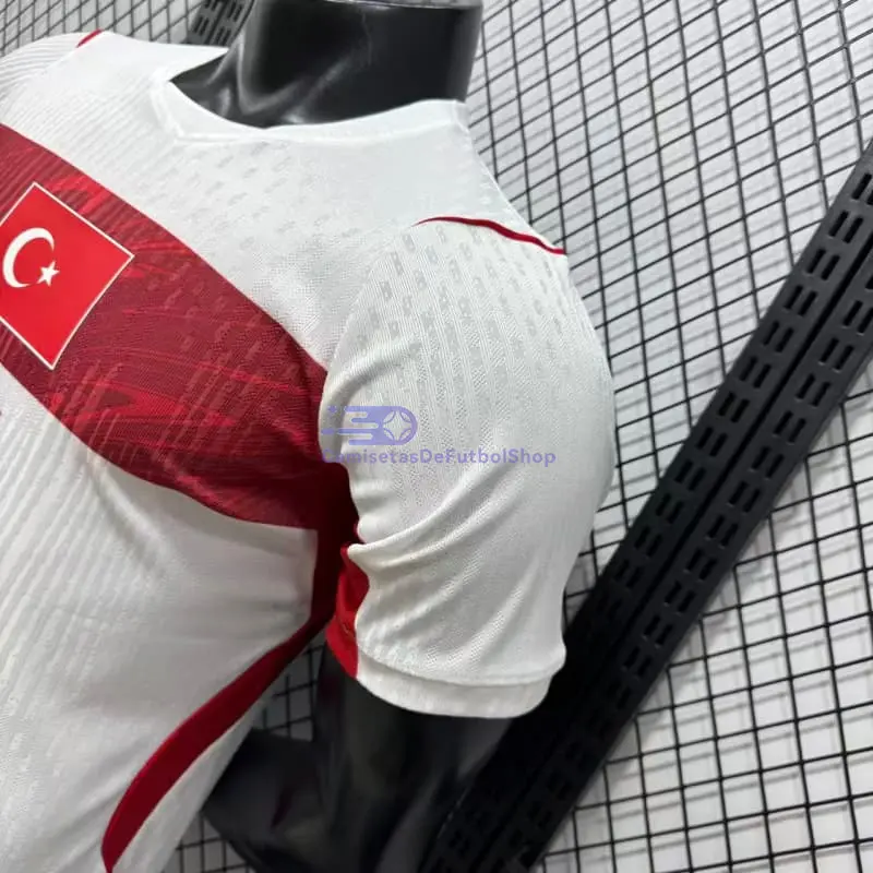 Camiseta Turquía Mundial 2026 2ª Equipación Blanco (EDICIÓN JUGADOR)