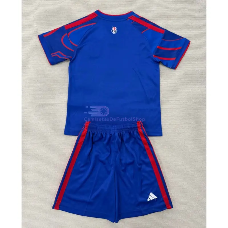 Camiseta Universidad de Chile 2026/2027 1ª Equipación Azul Niño Kit
