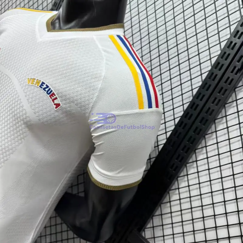 Camiseta Venezuela Mundial 2026 2ª Equipación Blanco (EDICIÓN JUGADOR)