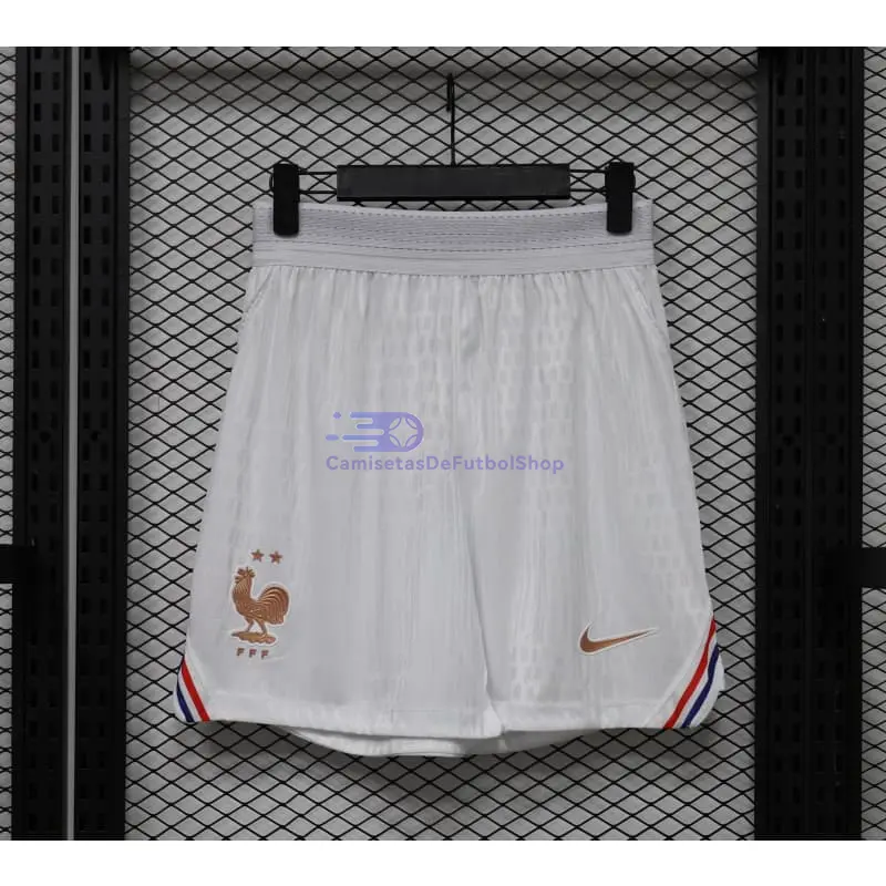 Pantalón Corto Francia Mundial 2026 1ª Equipación Blanco (EDICIÓN JUGADOR)