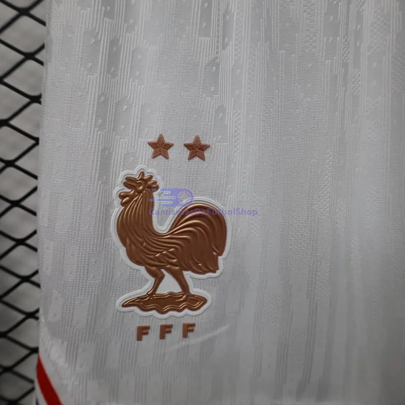 Pantalón Corto Francia Mundial 2026 1ª Equipación Blanco (EDICIÓN JUGADOR)