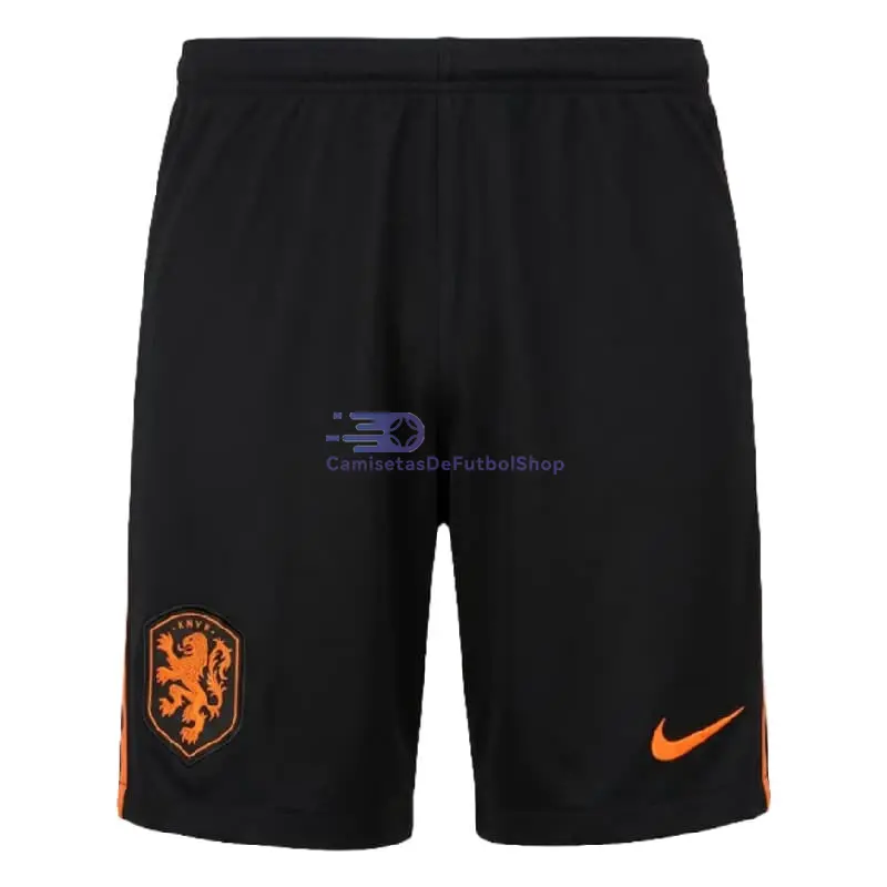 Pantalón Corto Holanda Mundial 2026 1ª Equipación Negro