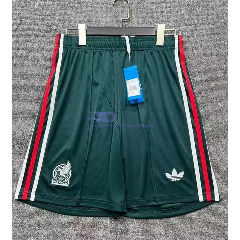 Pantalón Corto México Mundial 2026 2ª Equipación Verde