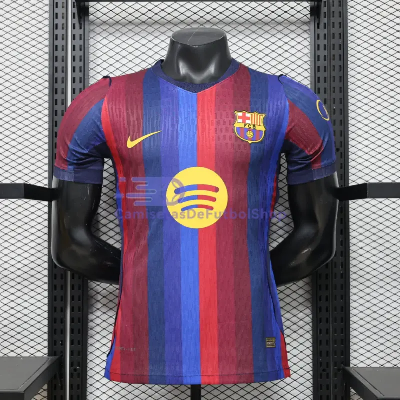 Camiseta Barcelona 2026/2027 1ª Equipación Rojo/Azul (EDICIÓN JUGADOR)