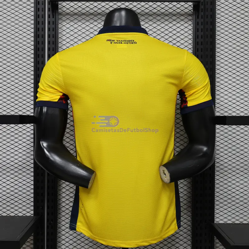 Camiseta Ecuador Mundial 2026 1ª Equipación Mundial 2026 Amarillo (EDICIÓN JUGADOR)
