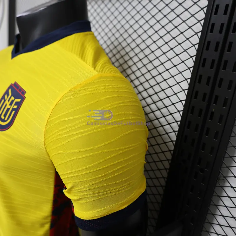 Camiseta Ecuador Mundial 2026 1ª Equipación Mundial 2026 Amarillo (EDICIÓN JUGADOR)