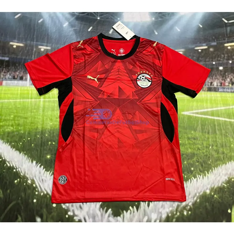 Camiseta Egipto Mundial 2026 1ª Equipación Rojo