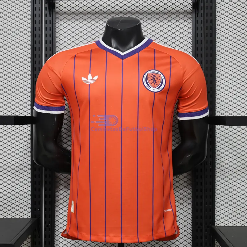 Camiseta Escocia Mundial 2026 2ª Equipación Rosa (EDICIÓN JUGADOR)