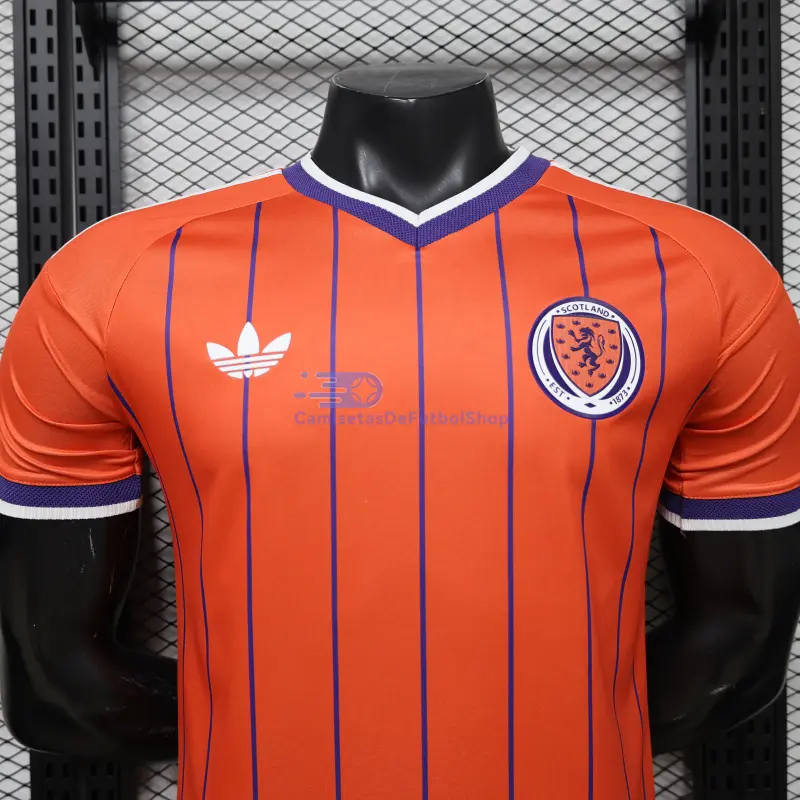 Camiseta Escocia Mundial 2026 2ª Equipación Rosa (EDICIÓN JUGADOR)